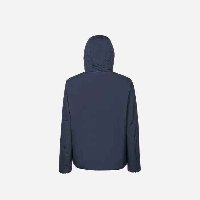 Geox Jackets SPHERICA MAN Sky Captain Short Parka Sky Captain 8211 Man