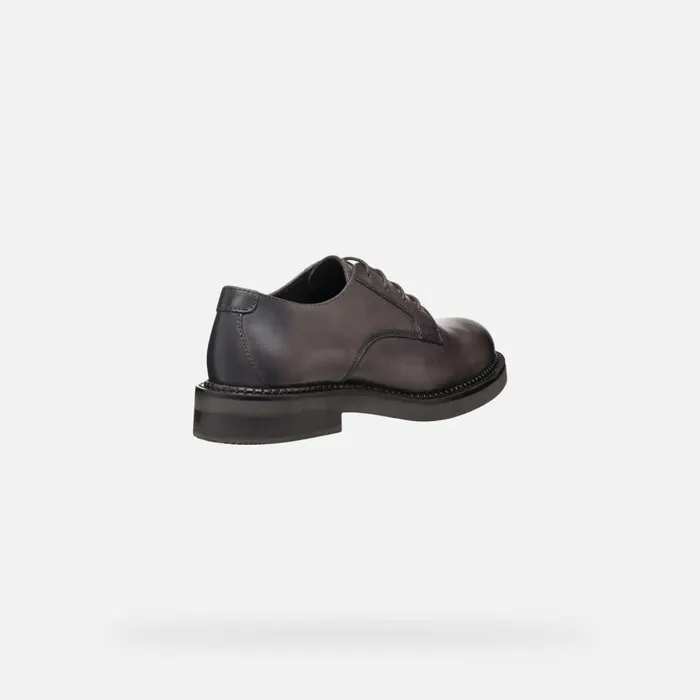 Geox Lace Ups And Brogues SERILDA WOMAN Taupe Laceup Shoes Taupe 8211 Woman