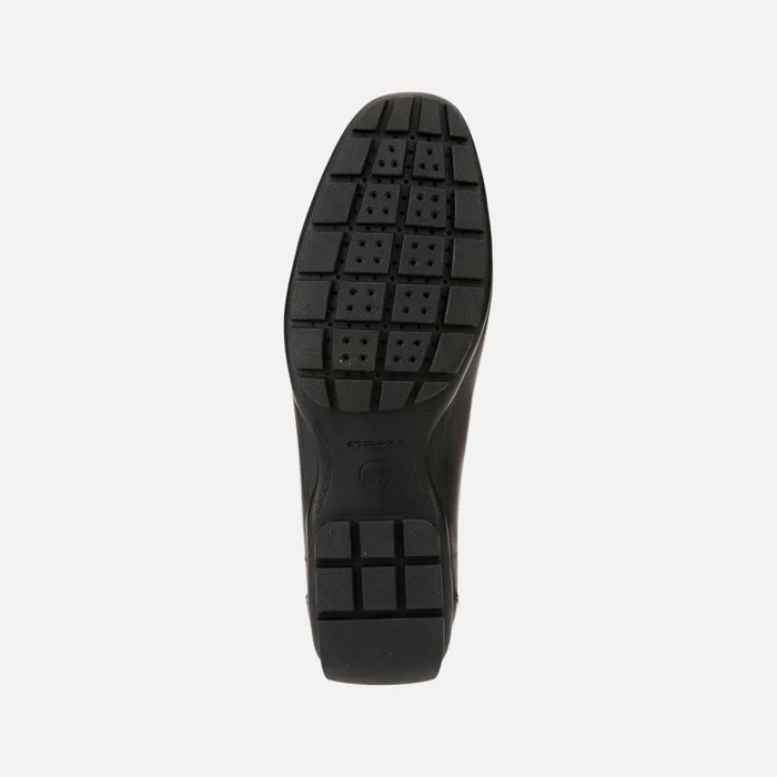 Geox Loafers MONER W 2FIT Men039s Black Leather Loafers Collection Black 8211 Man