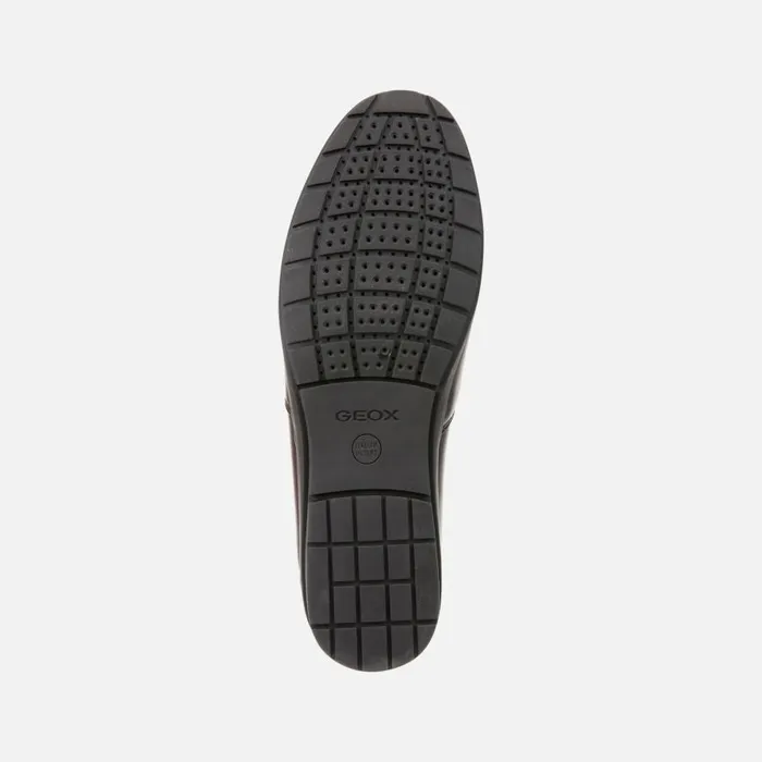 Geox Loafers SIRON W C Leather Loafers Brown Man Geox Brown 8211 Man