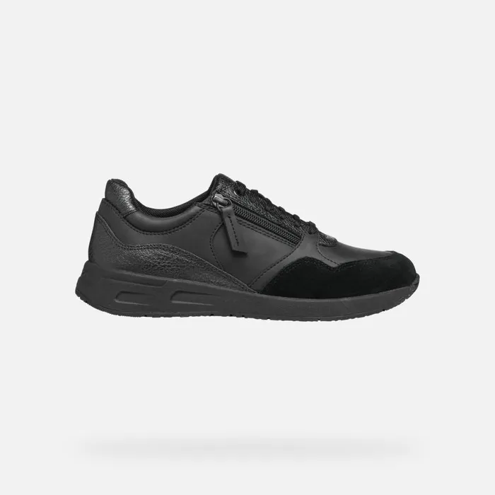 Geox Sneakers BULMYA WOMAN Black Low Top Sneakers Black 8211 Woman