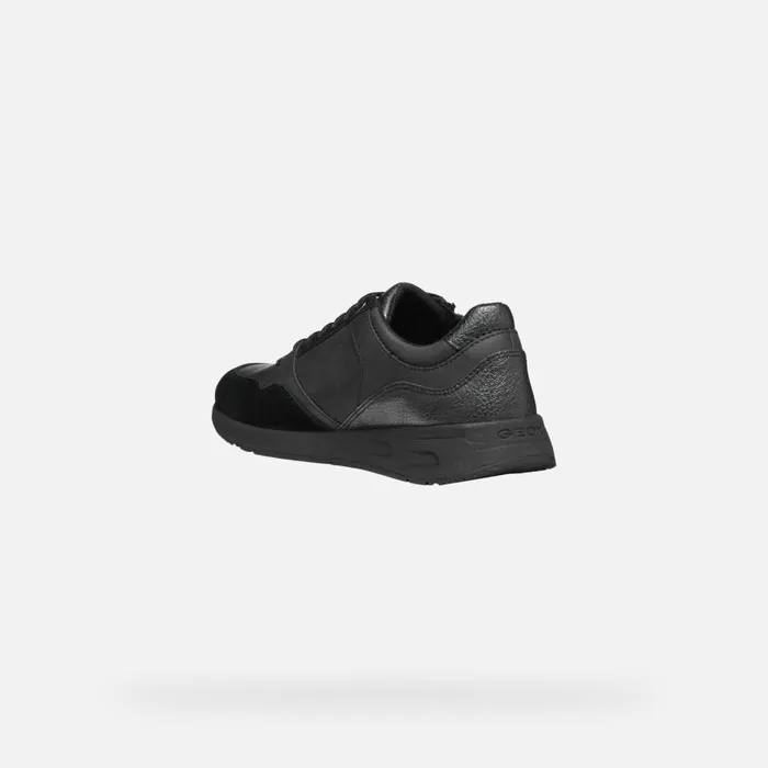 Geox Sneakers BULMYA WOMAN Black Low Top Sneakers Black 8211 Woman