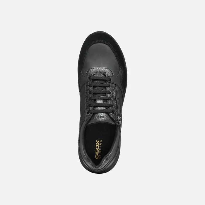 Geox Sneakers BULMYA WOMAN Black Low Top Sneakers Black 8211 Woman