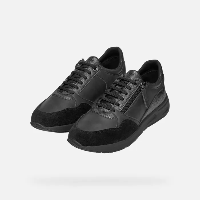 Geox Sneakers BULMYA WOMAN Black Low Top Sneakers Black 8211 Woman