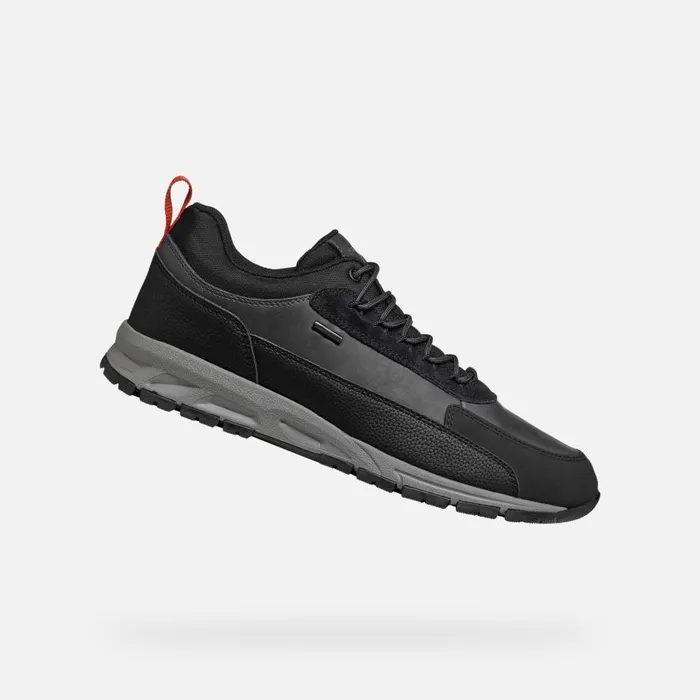 Geox Sneakers DELRAY ABX MAN NavyBlack Waterproof Trainers Navyblack 8211 Man