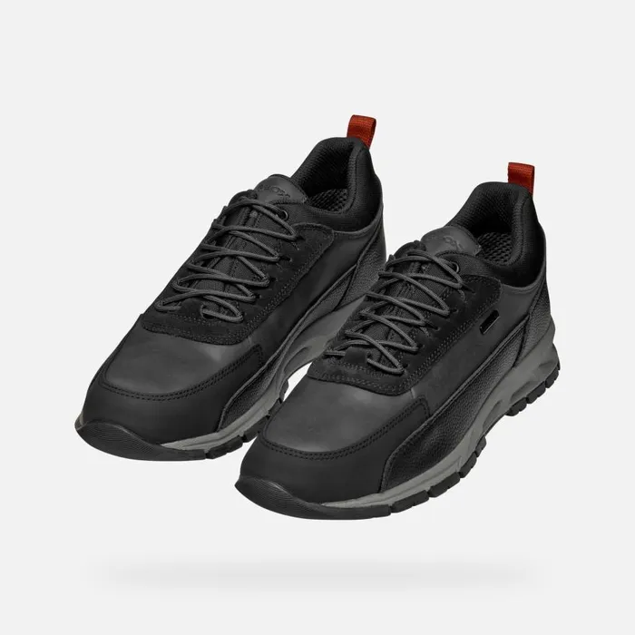 Geox Sneakers DELRAY ABX MAN NavyBlack Waterproof Trainers Navyblack 8211 Man