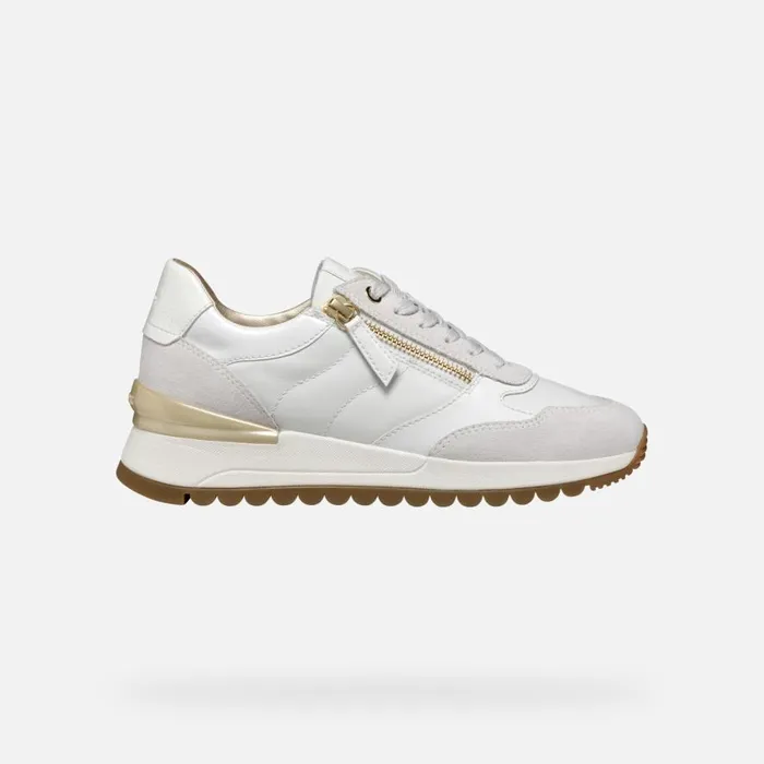 Geox Sneakers DESYA WOMAN WhiteOff White Low Top Sneakers Whiteoff White 8211 Woman