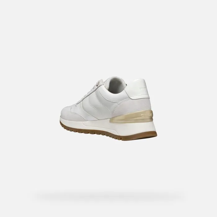 Geox Sneakers DESYA WOMAN WhiteOff White Low Top Sneakers Whiteoff White 8211 Woman