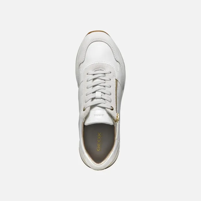 Geox Sneakers DESYA WOMAN WhiteOff White Low Top Sneakers Whiteoff White 8211 Woman