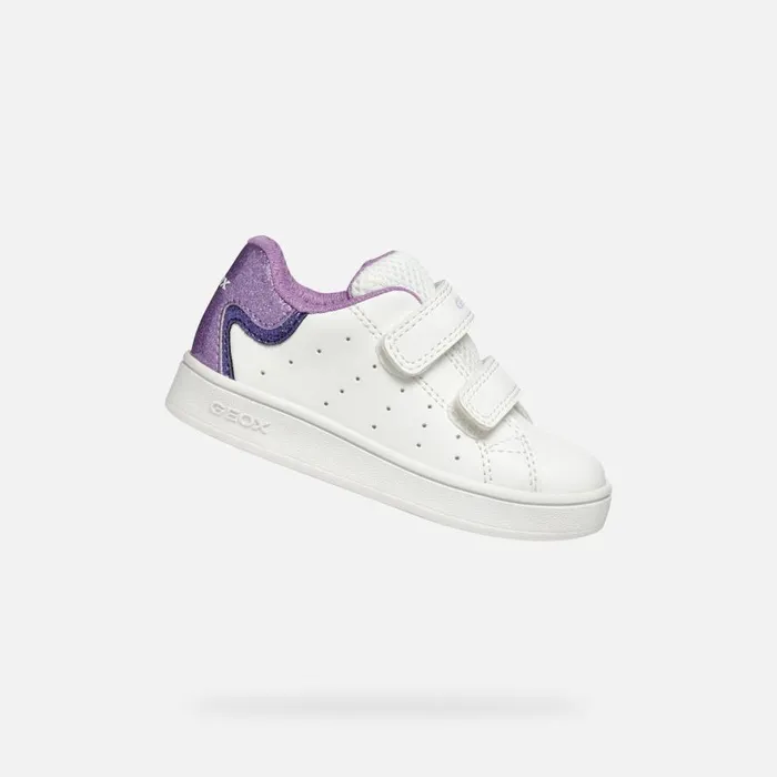 Geox Sneakers ECLYPER BABY WhiteLavender Low Top Sneakers Whitelavender 8211 Kids Geox Sneakers ECLYPER BABY WhiteLavender Low Top Sneakers Whitelavender 8211 Kids