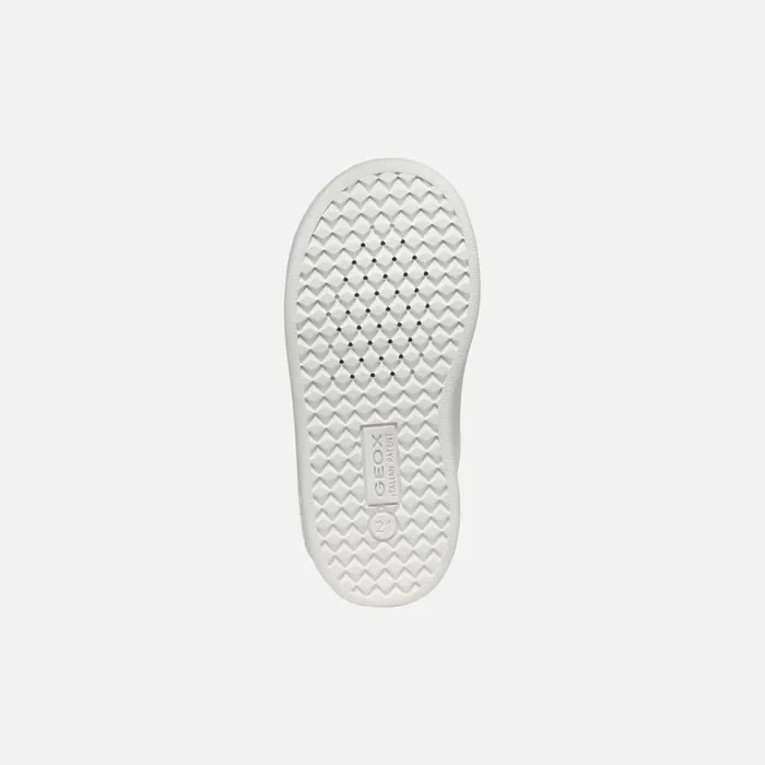 Geox Sneakers ECLYPER BABY WhiteLavender Low Top Sneakers Whitelavender 8211 Kids