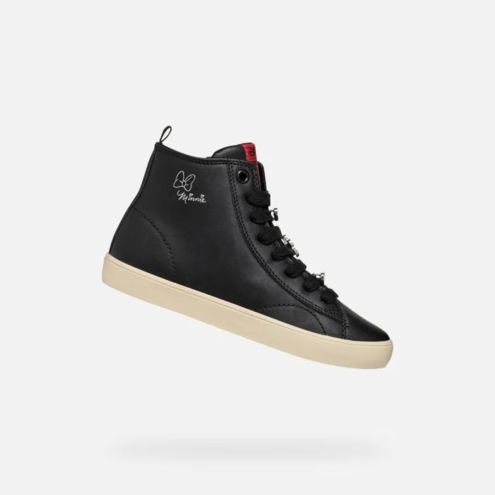 Geox Sneakers GISLI JUNIOR BlackRed Minnie Blackred 8211 Kids