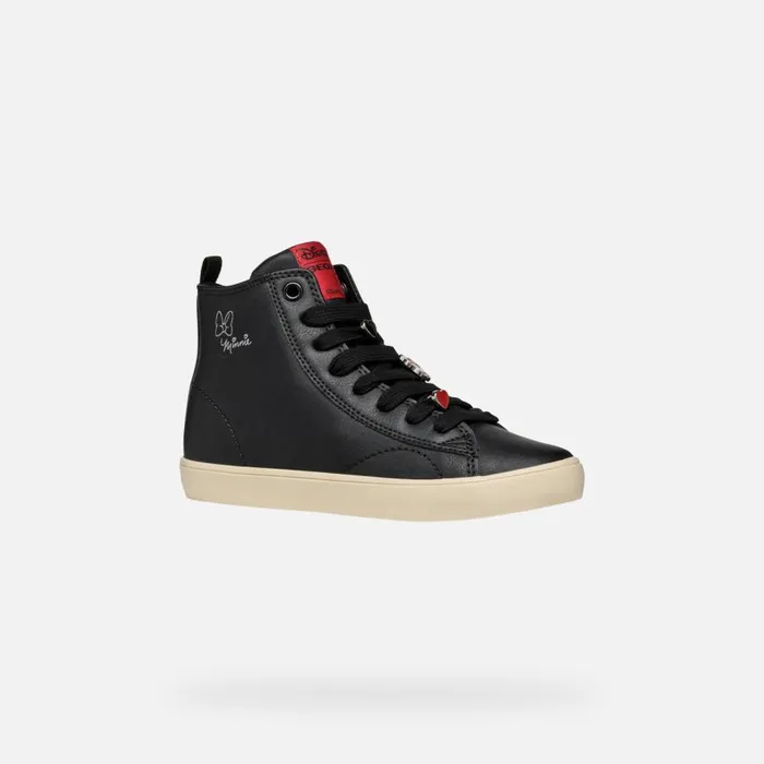 Geox Sneakers GISLI JUNIOR BlackRed Minnie Blackred 8211 Kids