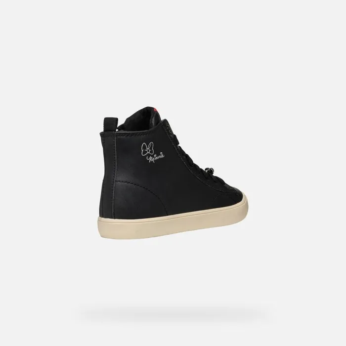 Geox Sneakers GISLI JUNIOR BlackRed Minnie Blackred 8211 Kids