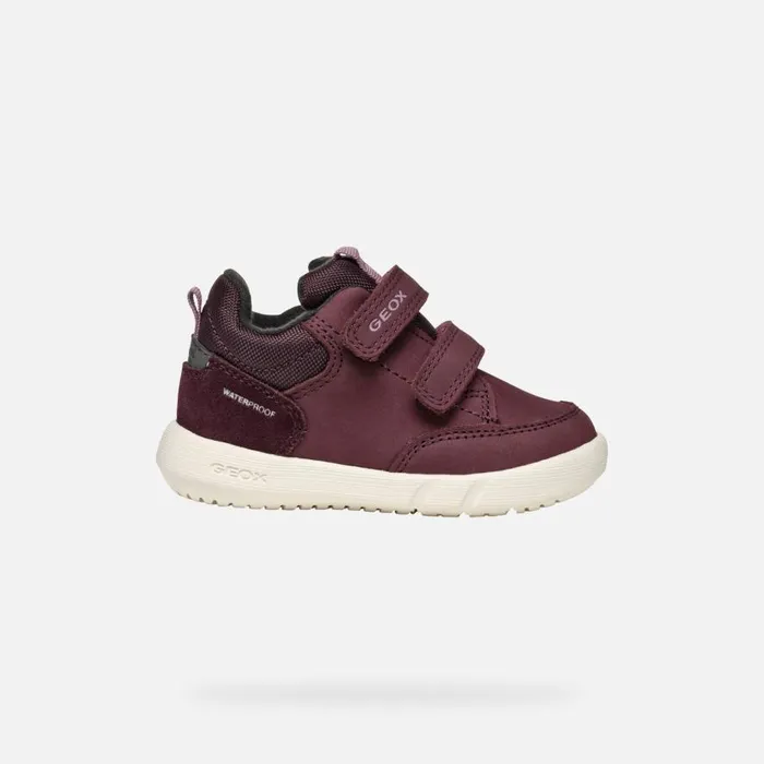 Geox Sneakers HYROO BABY BurgundyRose Low Top Sneakers Burgundyrose 8211 Kids