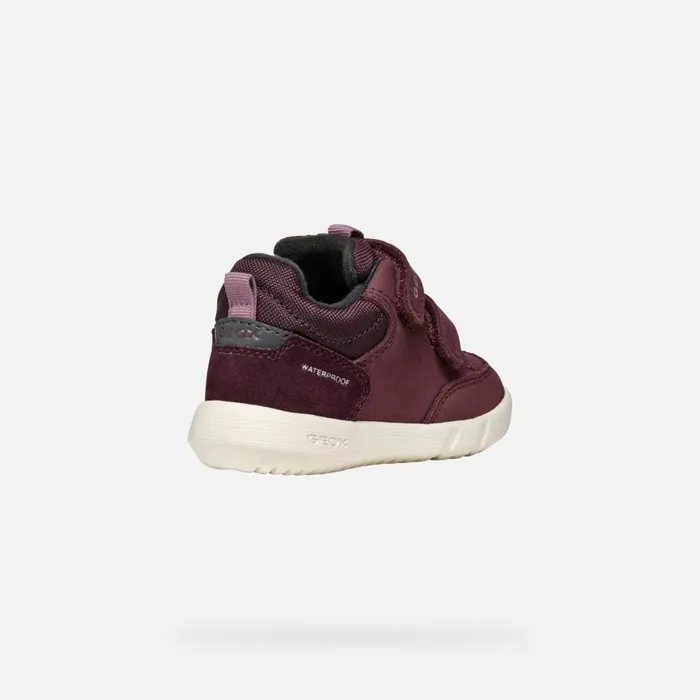Geox Sneakers HYROO BABY BurgundyRose Low Top Sneakers Burgundyrose 8211 Kids