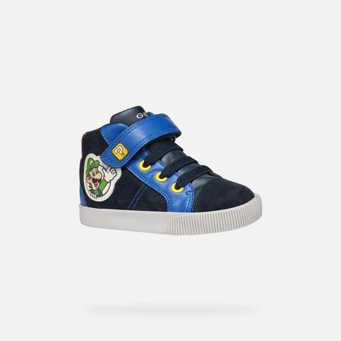 Geox Sneakers KILWI BABY NavyRoyal Nintendo 8211 Supermario Navyroyal 8211 Kids