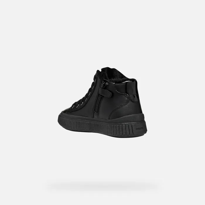 Geox Sneakers LAQUINNY GIRL Black High Top Sneakers Black 8211 Kids