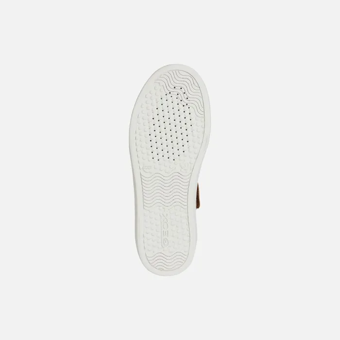 Geox Sneakers NASHIK Kids039s Cognac Low Top Sneakers Geox Cognacnavy 8211 Kids