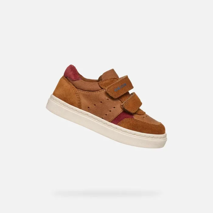Geox Sneakers NASHIK TODDLER BOY Light BrownBordeaux Low Top Sneakers Light Brownbordeaux 8211 Kids Geox Sneakers NASHIK TODDLER BOY Light BrownBordeaux Low Top Sneakers Light Brownbordeaux 8211 Kids