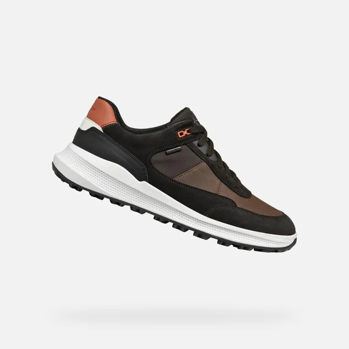 Geox Sneakers PG1X ABX MAN Dark Coffee Waterproof Trainers Dark Coffee 8211 Man Geox Sneakers PG1X ABX MAN Dark Coffee Waterproof Trainers Dark Coffee 8211 Man