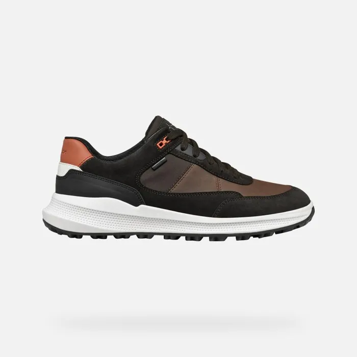 Geox Sneakers PG1X ABX MAN Dark Coffee Waterproof Trainers Dark Coffee 8211 Man