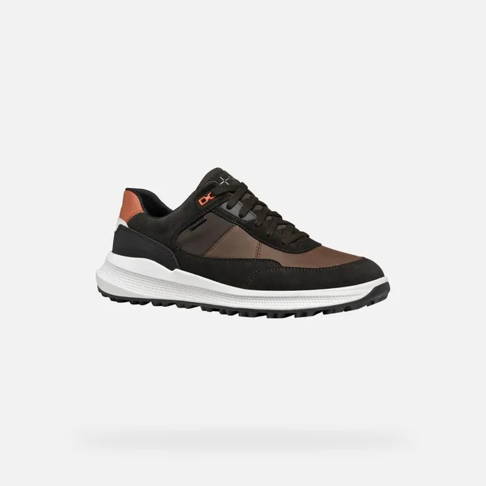 Geox Sneakers PG1X ABX MAN Dark Coffee Waterproof Trainers Dark Coffee 8211 Man