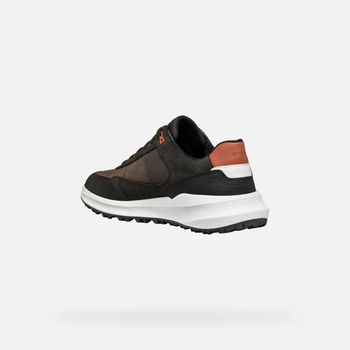 Geox Sneakers PG1X ABX MAN Dark Coffee Waterproof Trainers Dark Coffee 8211 Man