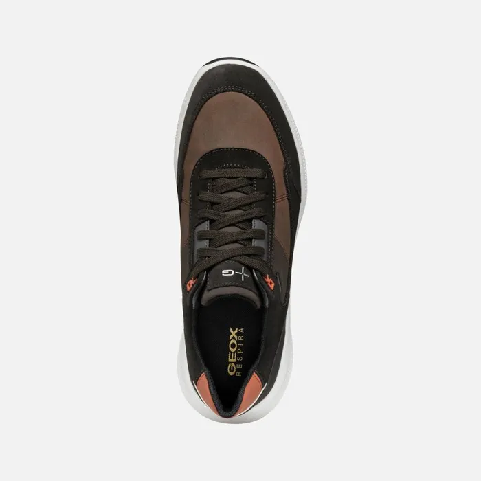 Geox Sneakers PG1X ABX MAN Dark Coffee Waterproof Trainers Dark Coffee 8211 Man