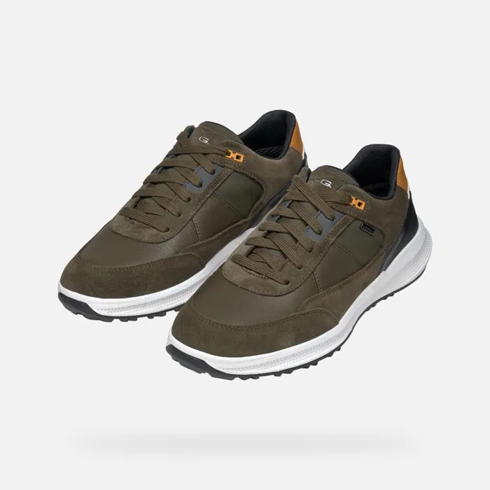 Geox Sneakers PG1X ABX MAN Military Waterproof Trainers Military 8211 Man