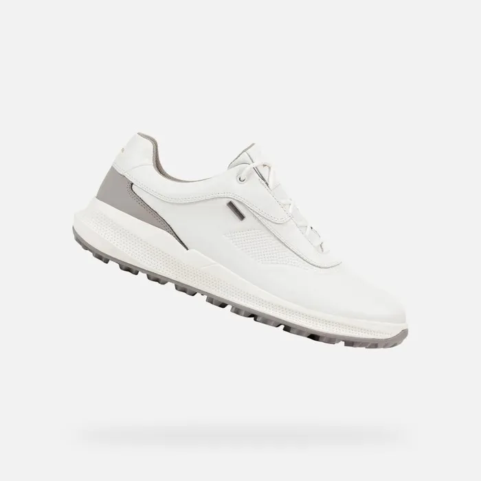 Geox Sneakers PG1X ABX MAN WhiteLight Grey Waterproof Trainers Whitelight Grey 8211 Man Geox Sneakers PG1X ABX MAN WhiteLight Grey Waterproof Trainers Whitelight Grey 8211 Man