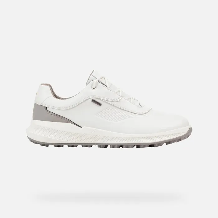 Geox Sneakers PG1X ABX MAN WhiteLight Grey Waterproof Trainers Whitelight Grey 8211 Man