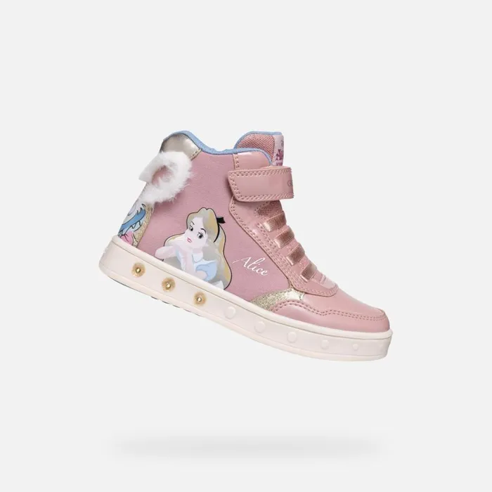 Geox Sneakers SKYLIN JUNIOR Light RosePlatinum Alice 8211 Disney Light Roseplatinum 8211 Kids Geox Sneakers SKYLIN JUNIOR Light RosePlatinum Alice 8211 Disney Light Roseplatinum 8211 Kids