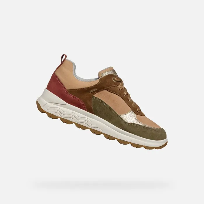 Geox Sneakers SPHERICA 4X4 ABX WOMAN MuskOld Rose Waterproof Trainers Muskold Rose 8211 Woman Geox Sneakers SPHERICA 4X4 ABX WOMAN MuskOld Rose Waterproof Trainers Muskold Rose 8211 Woman