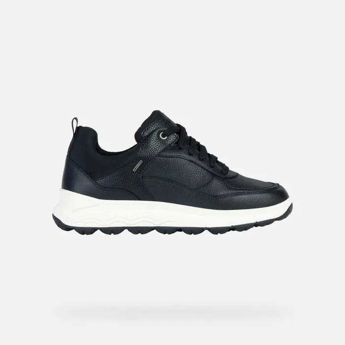 Geox Sneakers SPHERICA 4X4 B ABX Waterproof Shoes Black Woman Geox Black 8211 Woman
