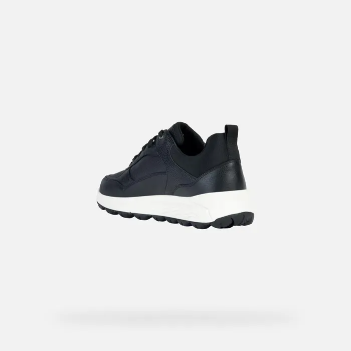 Geox Sneakers SPHERICA 4X4 B ABX Waterproof Shoes Black Woman Geox Black 8211 Woman