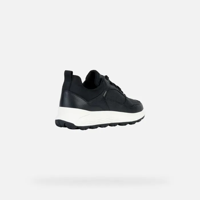 Geox Sneakers SPHERICA 4X4 B ABX Waterproof Shoes Black Woman Geox Black 8211 Woman