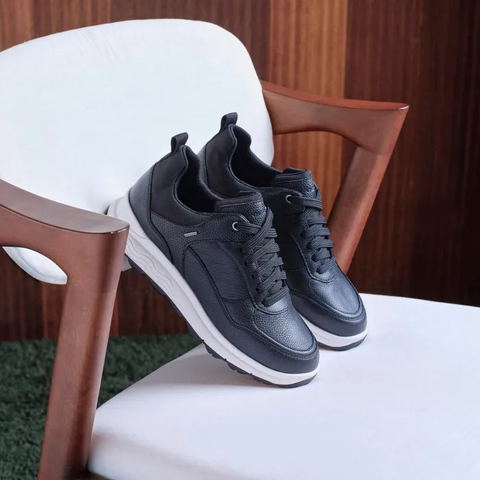 Geox Sneakers SPHERICA 4X4 B ABX Waterproof Shoes Black Woman Geox Black 8211 Woman