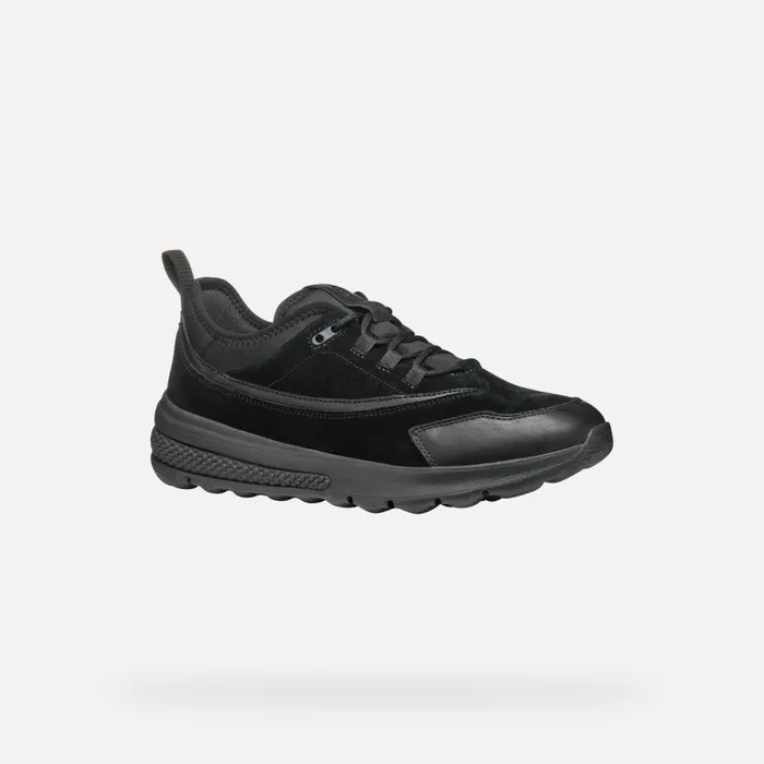 Geox Sneakers SPHERICA ACTIF MAN Black Low Top Sneakers Black 8211 Man
