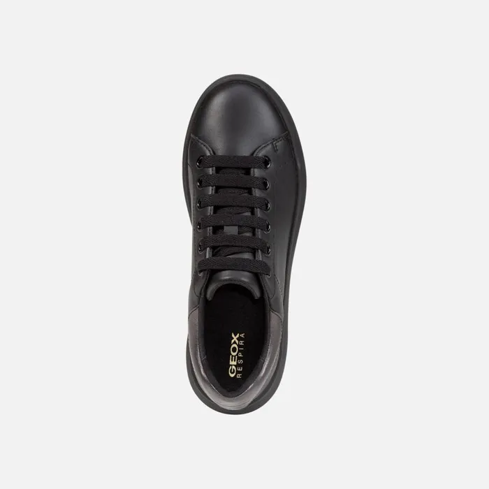 Geox Sneakers SPHERICA EC41 WOMAN BlackGun Low Top Sneakers Blackgun 8211 Woman