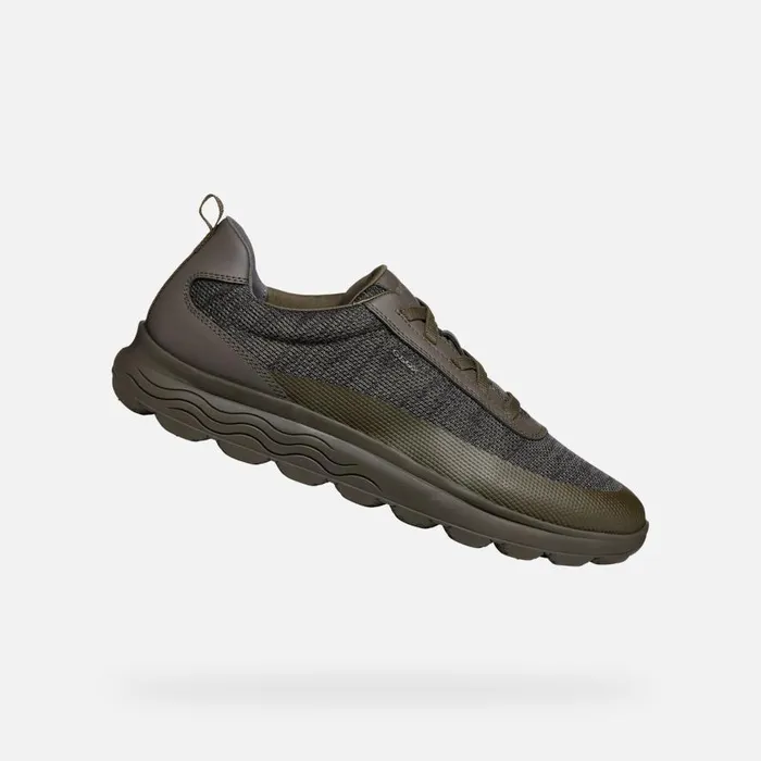 Geox Sneakers SPHERICA MAN Light Olive Green Low Top Sneakers Light Olive Green 8211 Man Geox Sneakers SPHERICA MAN Light Olive Green Low Top Sneakers Light Olive Green 8211 Man