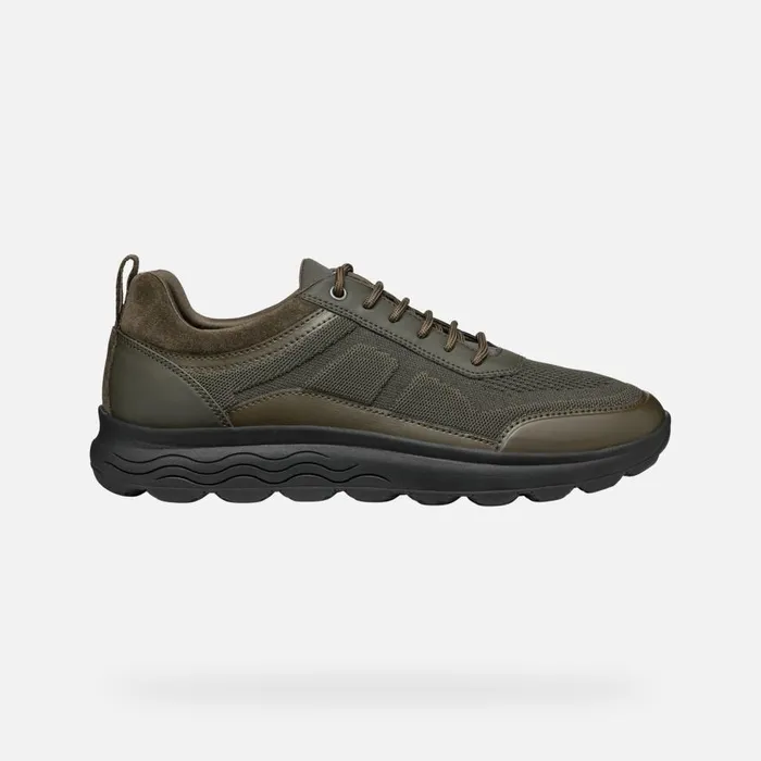 Geox Sneakers SPHERICA MAN Military Low Top Sneakers Military 8211 Man