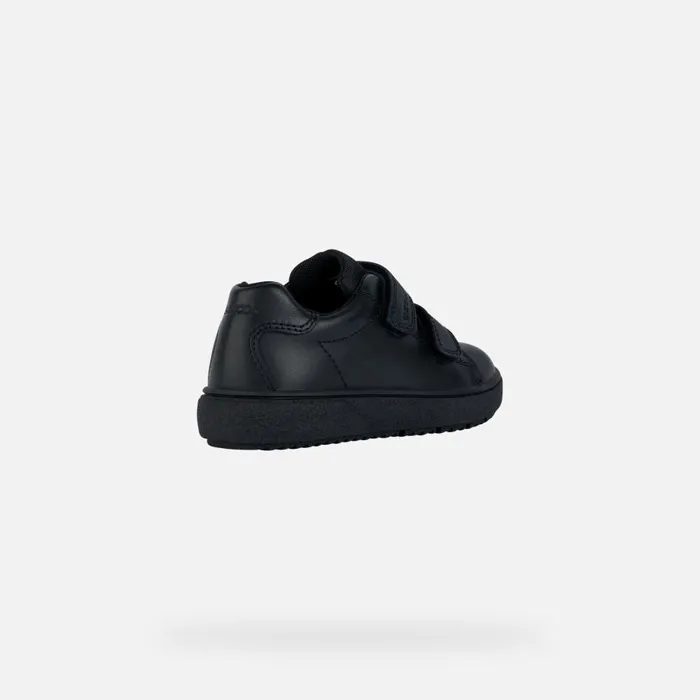 Geox Sneakers THELEVEN D Sneakers With Straps Black Kids UNIFORM Black 8211 Kids