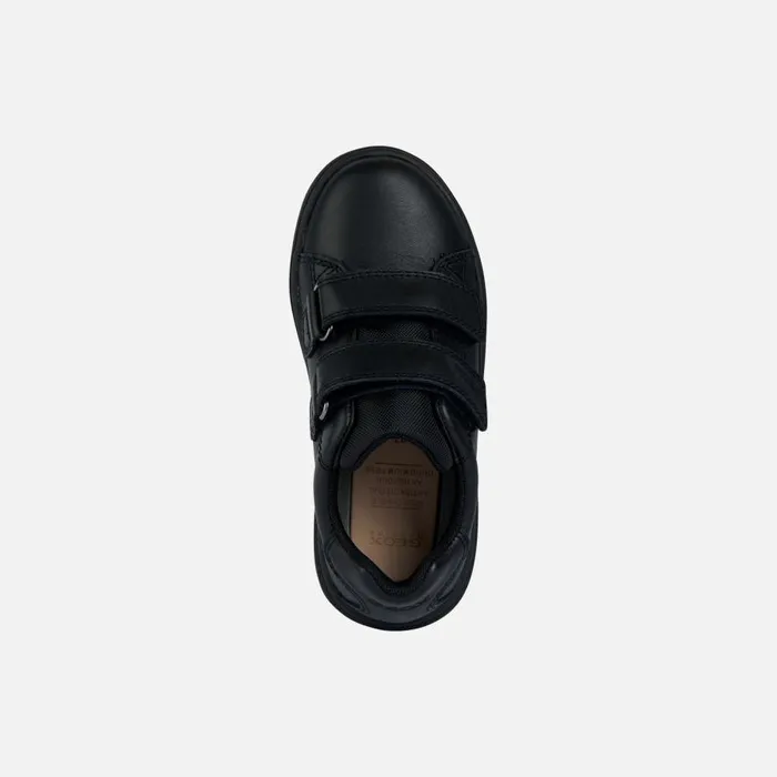 Geox Sneakers THELEVEN D Sneakers With Straps Black Kids UNIFORM Black 8211 Kids