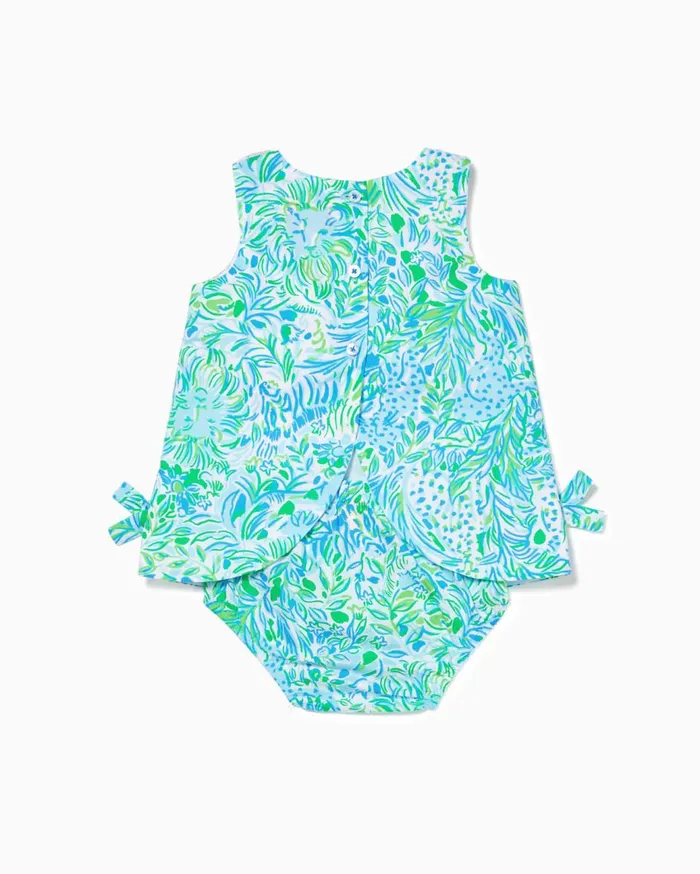 Girls Lilly Pulitzer Girls Dresses and Rompers Baby Lilly Infant Shift Dress Hydra Blue Dandy Lions Girls Lilly Pulitzer Girls Dresses and Rompers Baby Lilly Infant Shift Dress Hydra Blue Dandy Lions