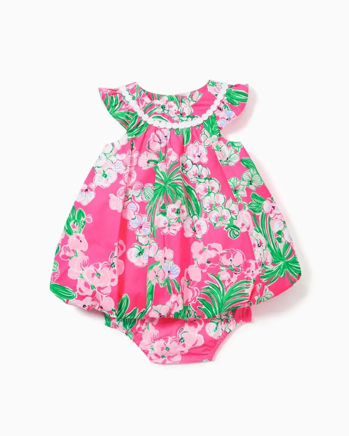 Girls Lilly Pulitzer Girls Dresses and Rompers Baby Paloma Bubble Dress Multi Grove Garden Girls Lilly Pulitzer Girls Dresses and Rompers Baby Paloma Bubble Dress Multi Grove Garden