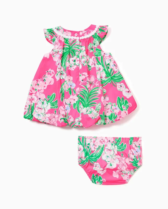Girls Lilly Pulitzer Girls Dresses and Rompers Baby Paloma Bubble Dress Multi Grove Garden Girls Lilly Pulitzer Girls Dresses and Rompers Baby Paloma Bubble Dress Multi Grove Garden