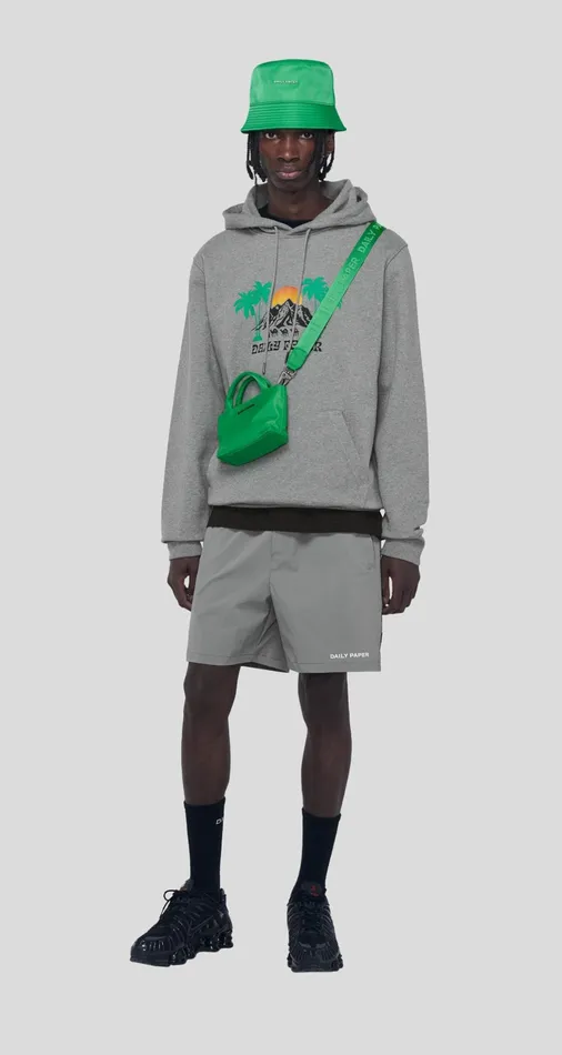 Grey Mehani Shorts Grey Men Daily Paper Shorts