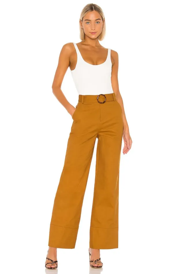 Harlow Bodysuit White Women Lovers and Friends Tops