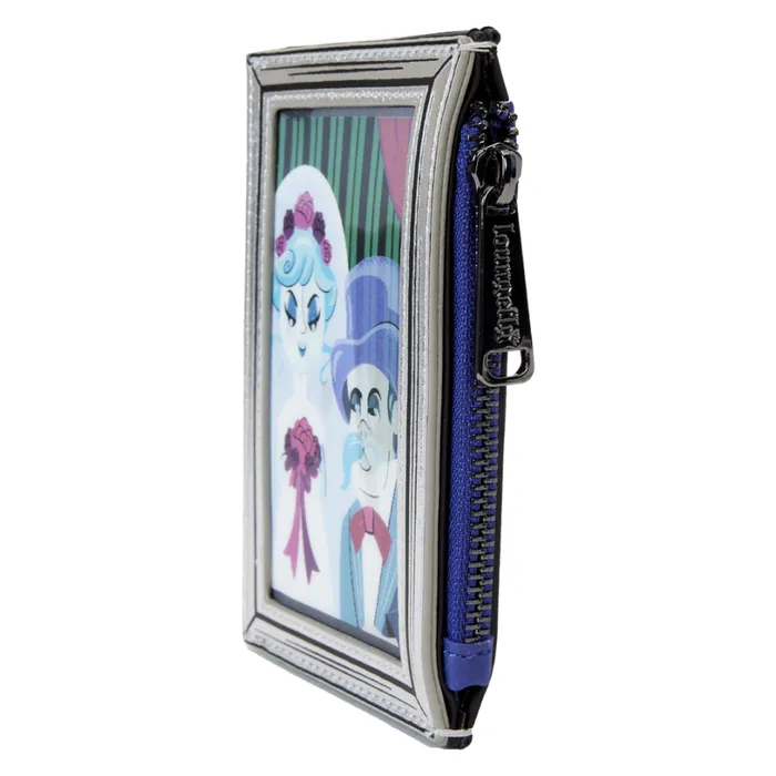 Haunted Mansion The Black Widow Bride Portrait Lenticular Card Holder Unisex Loungefly Bags and Wallets Haunted Mansion The Black Widow Bride Portrait Lenticular Card Holder Unisex Loungefly Bags and Wallets